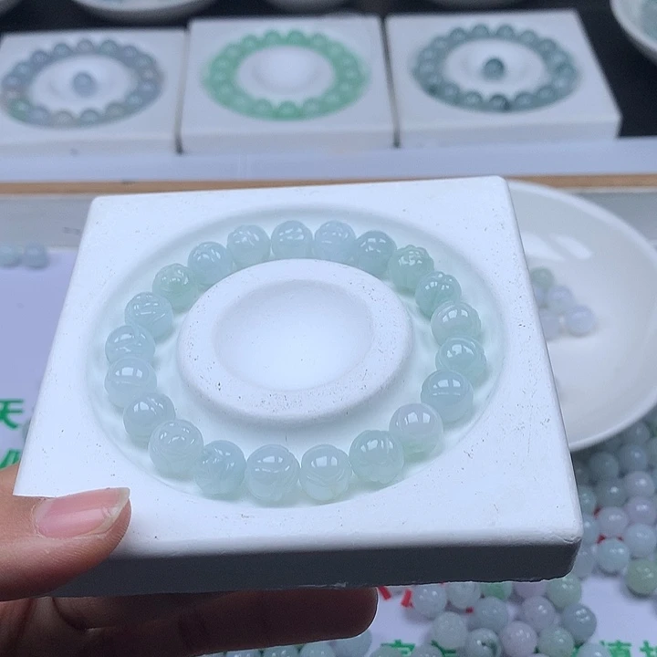 翡翠散珠翡翠卡9.8