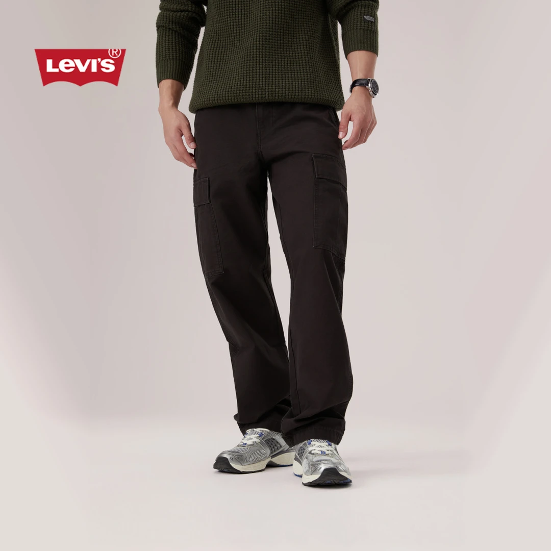 Levi's李维斯男士宽松直筒休闲个性简约工装风时尚休闲裤A7364