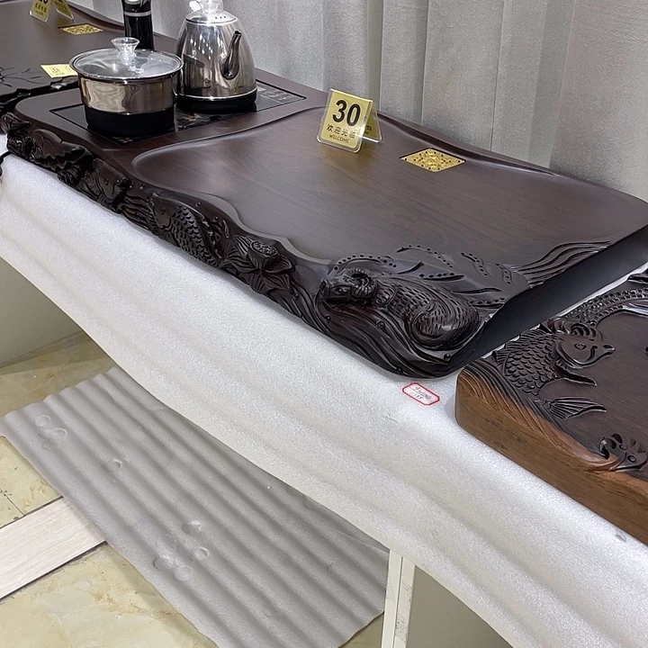 非洲进口黑檀木茶盘