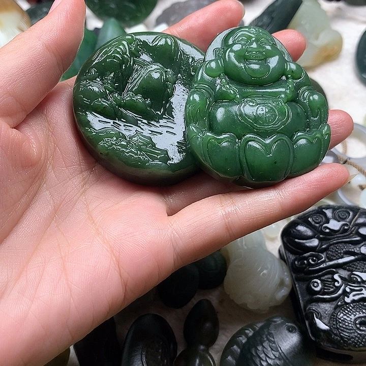 梦***堂颈饰未镶嵌和田玉