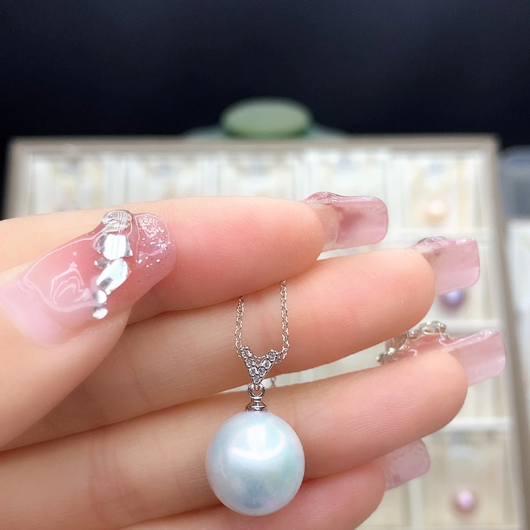 淡水珍珠颈饰合金