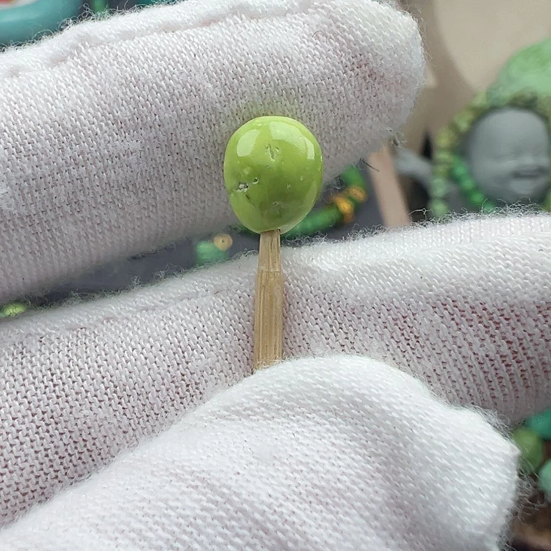 绿松石菜籽黄绿松石Z未镶嵌