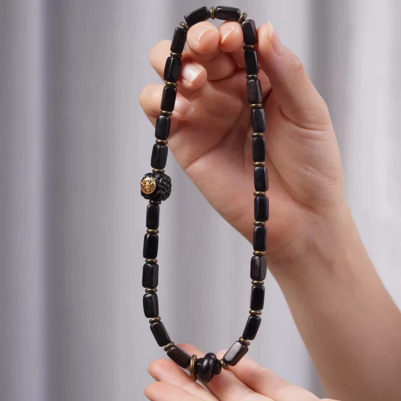 沉香木（五财八方珠）1.3/0.7 印尼沉香木原木天然复古精工雕刻