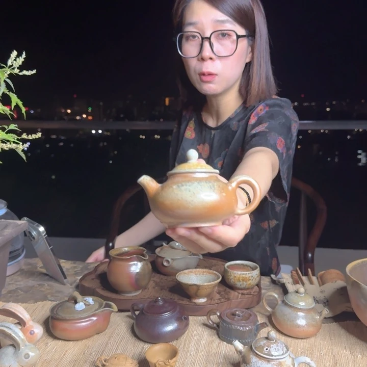 嵩州瓷九孔柴烧009