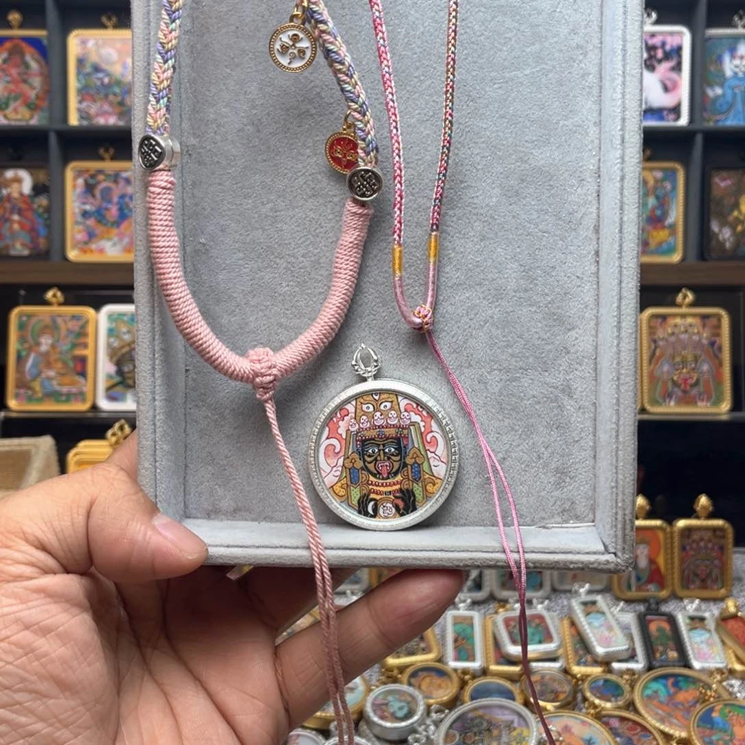 吊坠纯手绘扎基不用绑