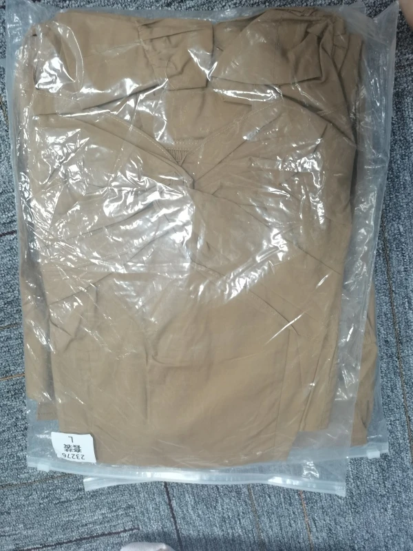 深圳南油新款领口交叉套装23276