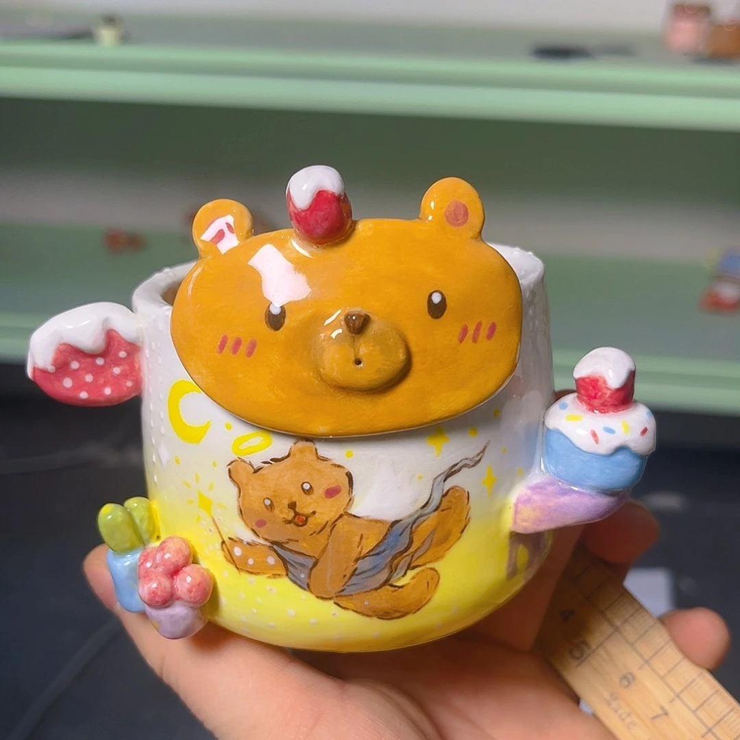 红陶老梧家瑕疵多肉花盆