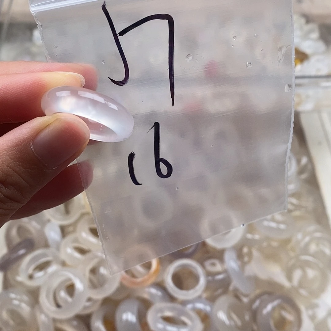 未镶嵌戒指玛瑙/玉髓