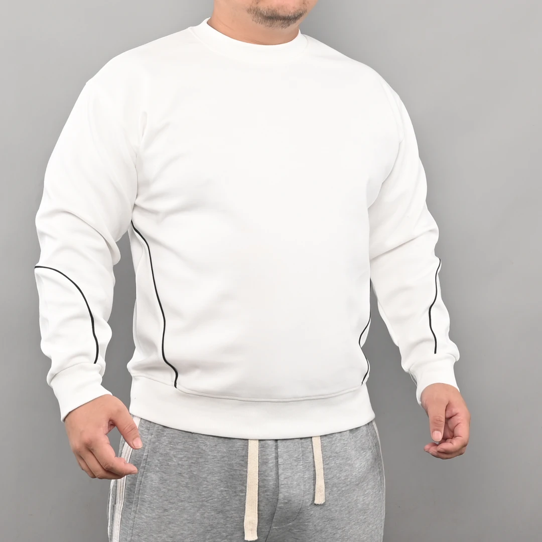 UM工作室精工单线休闲简约运动卫衣