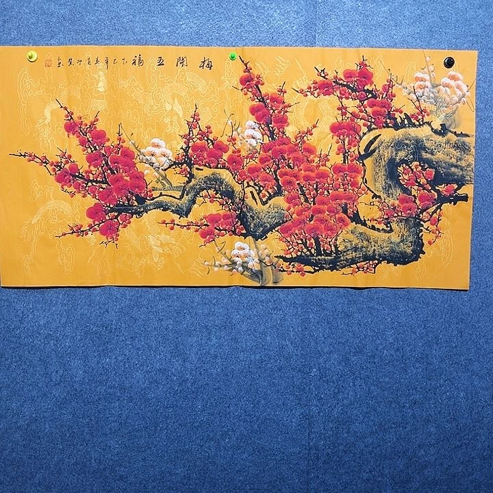 花鸟国画作品手绘