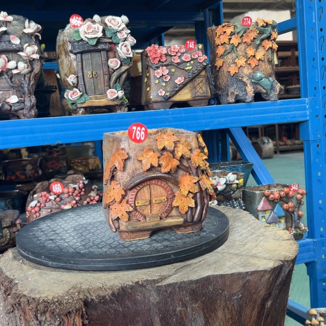 微瑕766 号陶然花器手工花盆