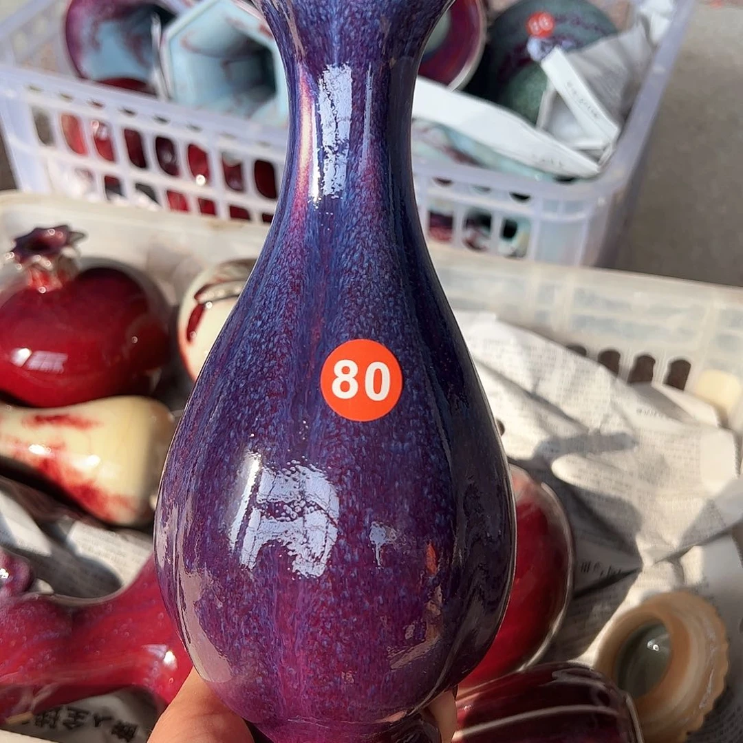 摆件郑家钧窑摆件微