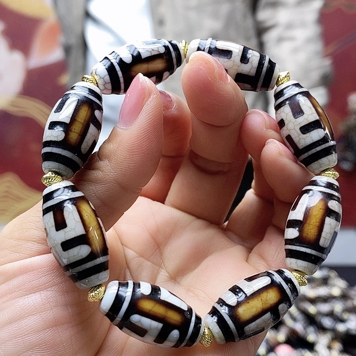 玛瑙/玉髓（覆膜）合金手链