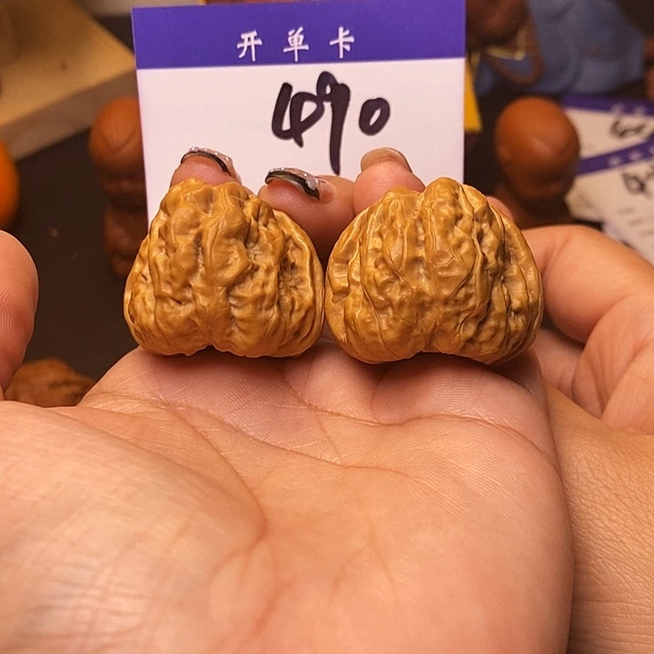 桃核吊坠蛤蟆头35有修s