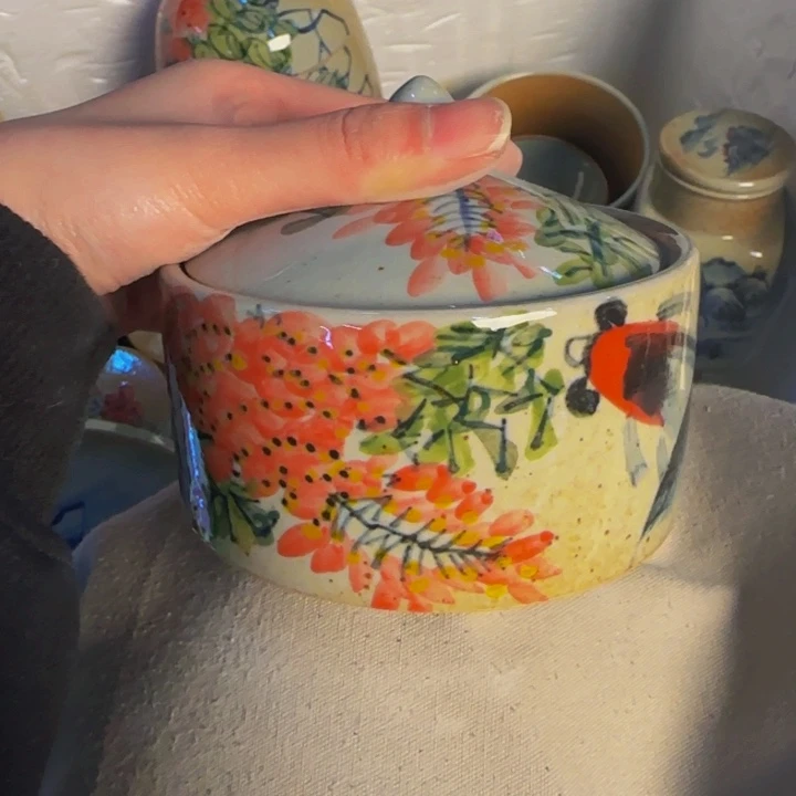 瓷片景德镇陶瓷手工手绘
