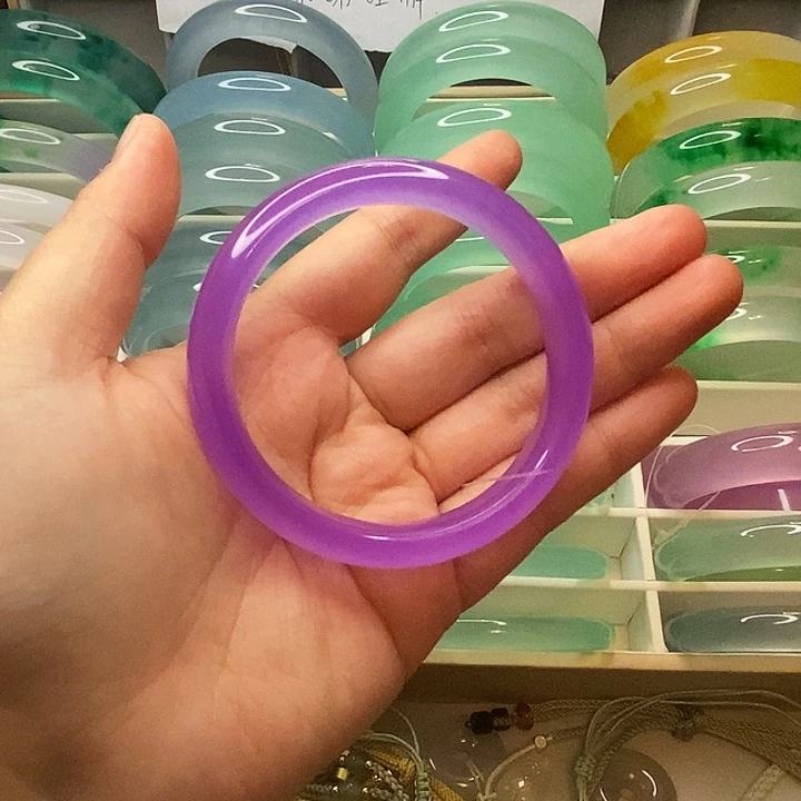 石英质玉未镶嵌手镯