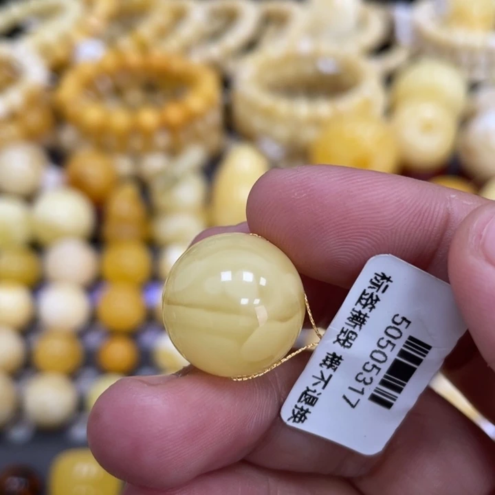 裸石蜜蜡未镶嵌17mm福利款