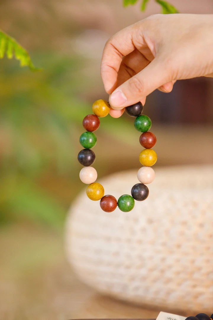 五行真气养生香非遗合香珠1.5cm手串配礼盒