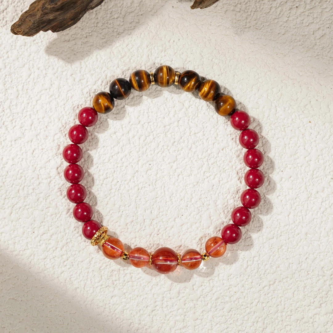 【人生破局】黄虎眼手串（天然珠宝多样性发其一）