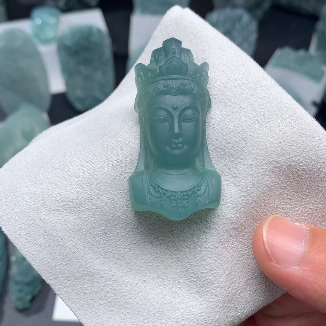 小***学定制翡翠未镶嵌8888