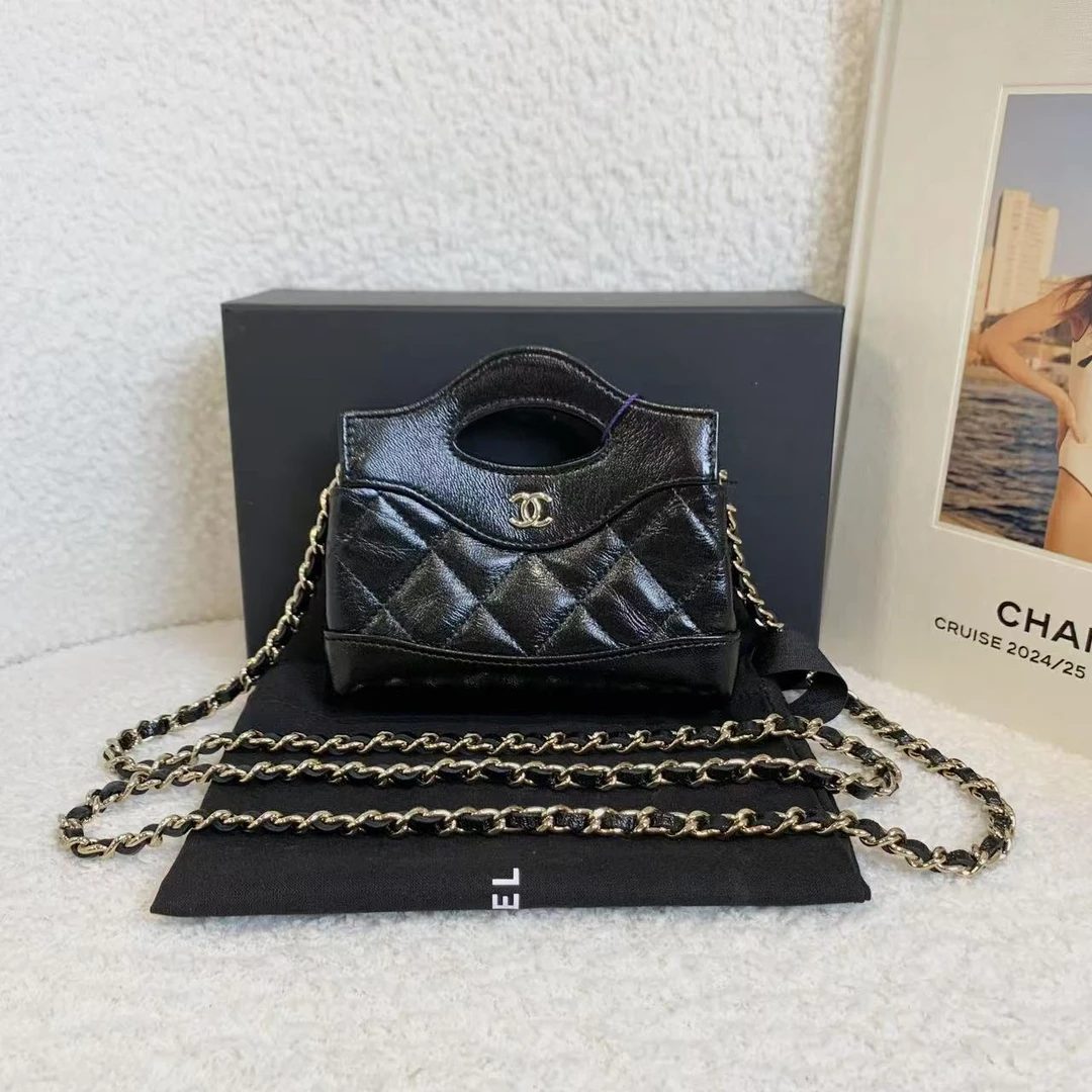 未使用 Chanel/香奈儿 壹臻/24s黑金羊31bag超mini25669424