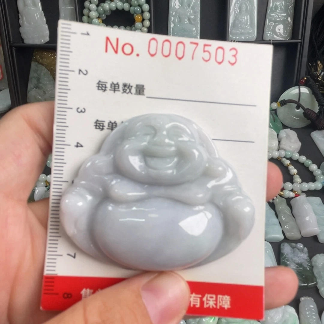 吊坠(不含链)未镶嵌翡翠微瑕