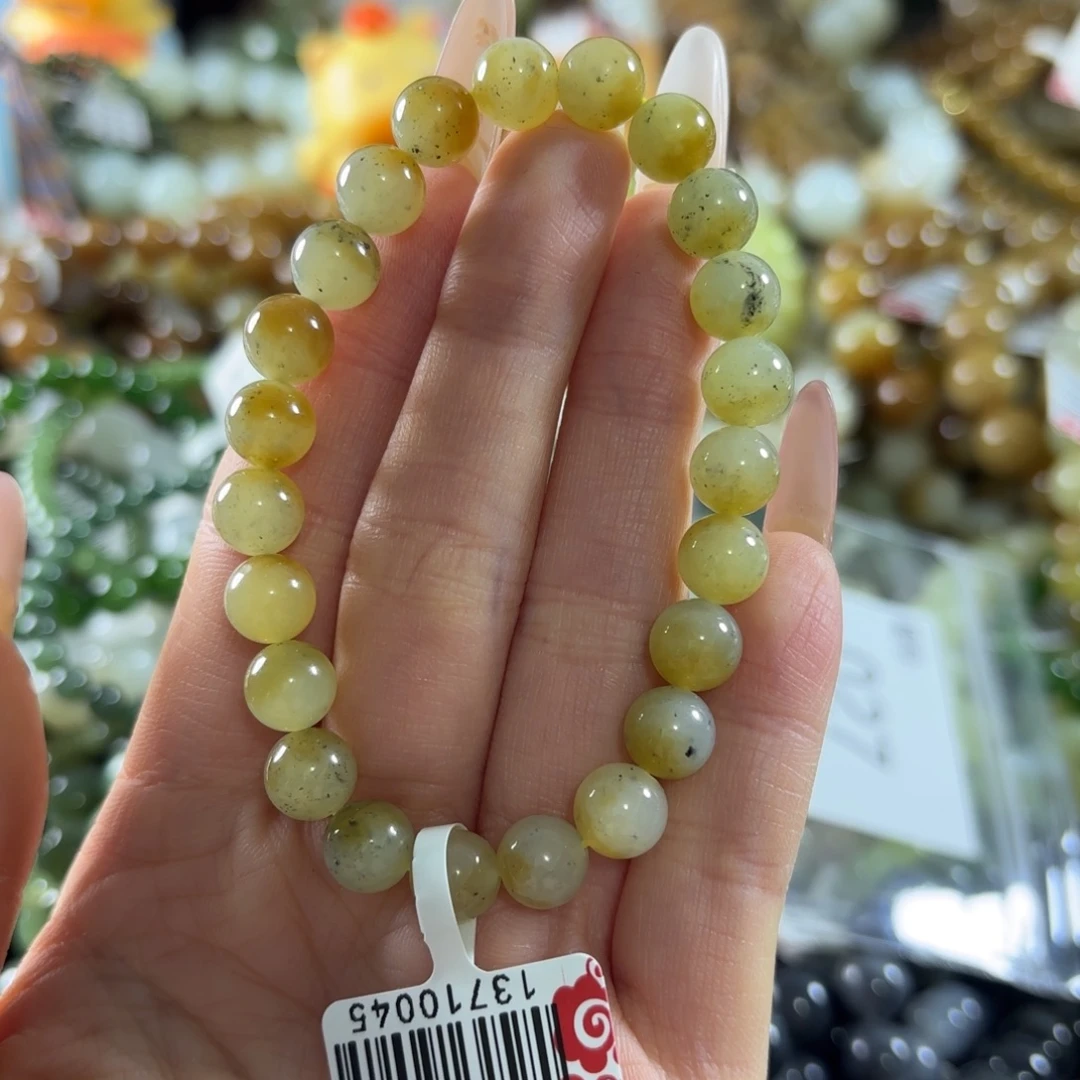 和田玉未镶嵌手串27