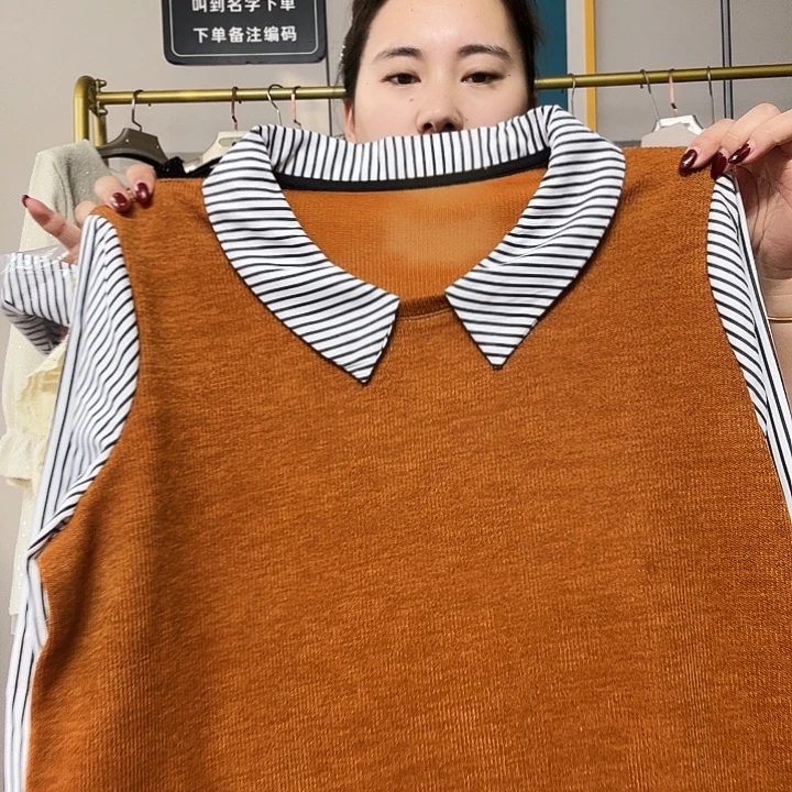 闪电购486橘色打底
