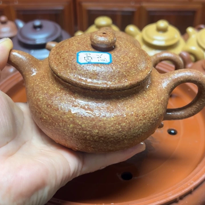 西***下茶杯紫砂宜兴原矿金降坡