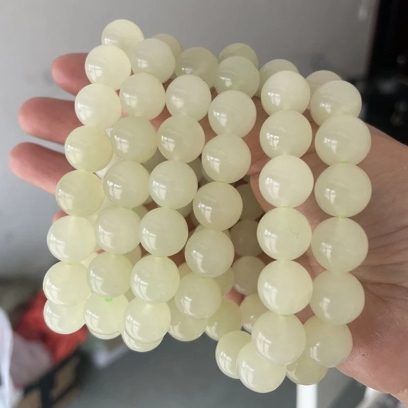 手工珠蜂蜜水手串卡12mm