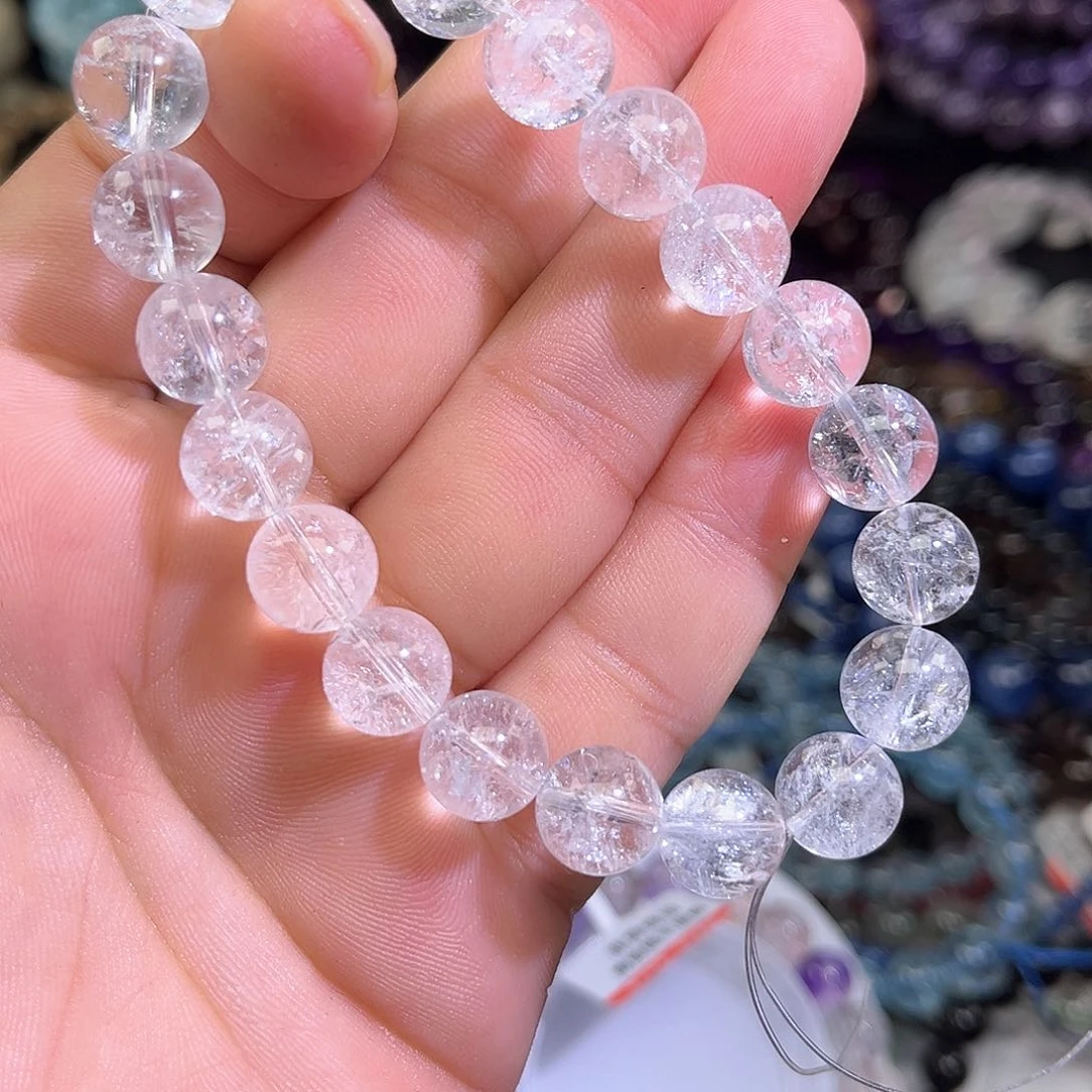 水晶手串未镶嵌天然水晶未镶嵌