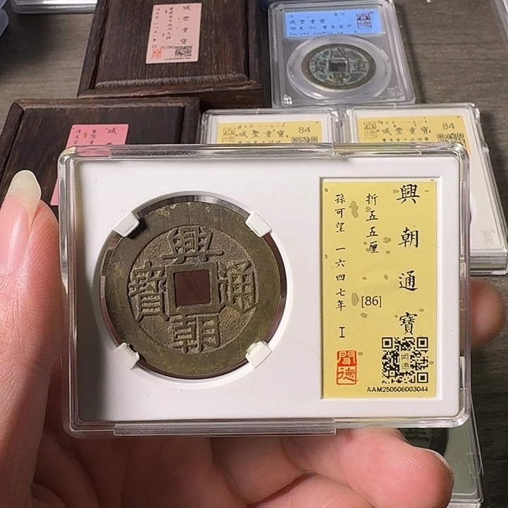 铜A闻博文化兴朝通宝