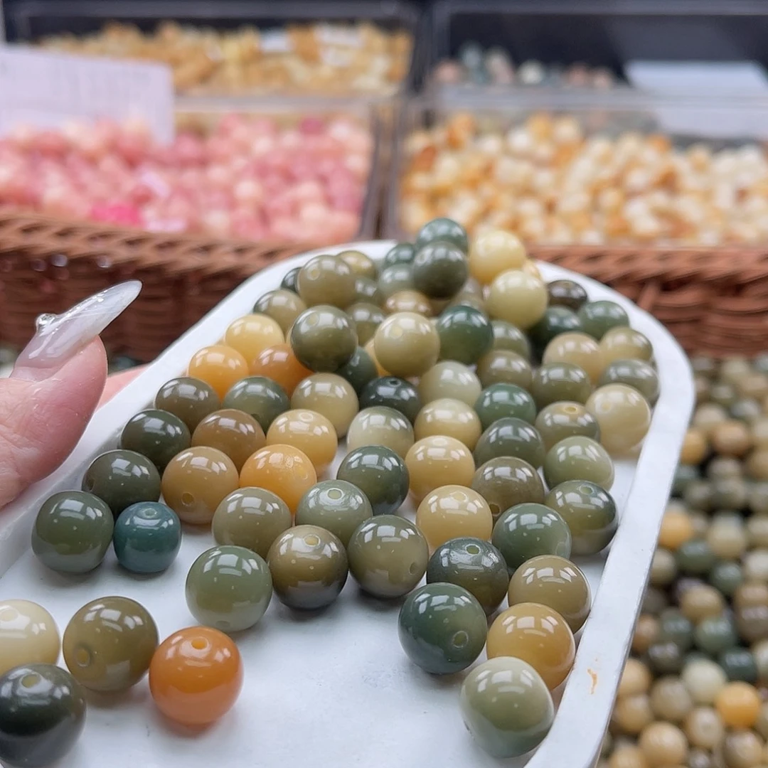 白玉菩提吊坠a福利11mm/80颗