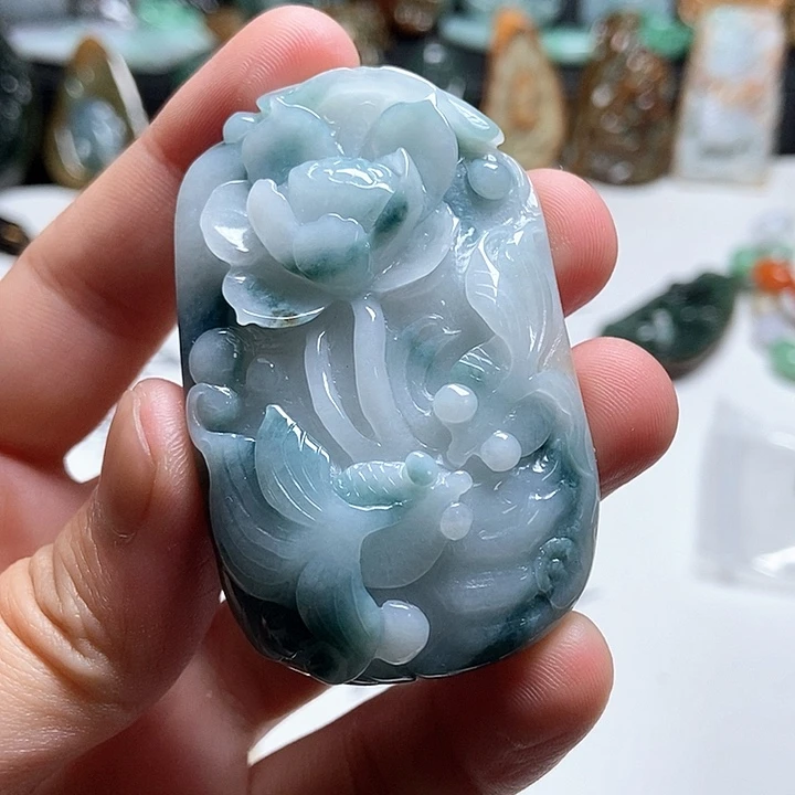 翡翠未镶嵌颈饰翡翠a货