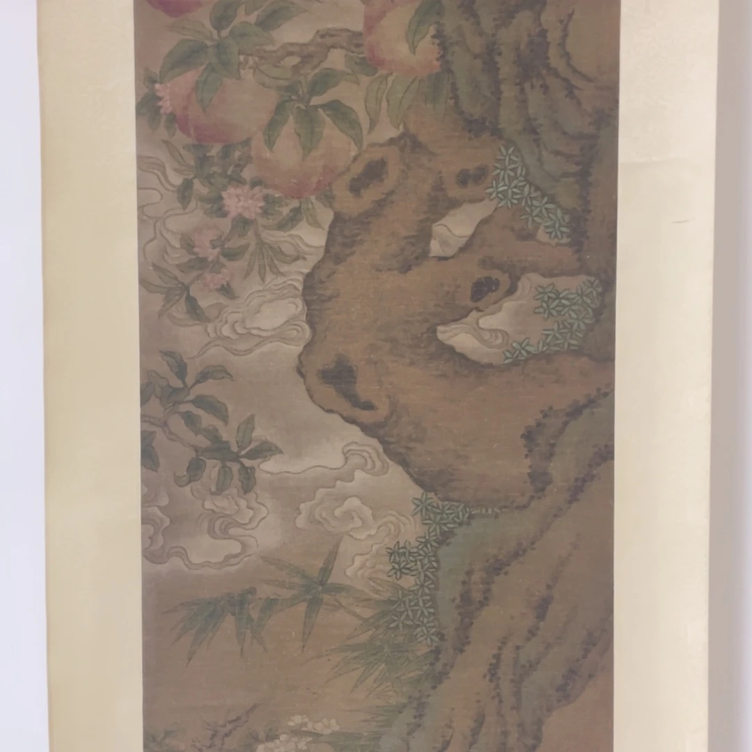 国画国画作品绢本
