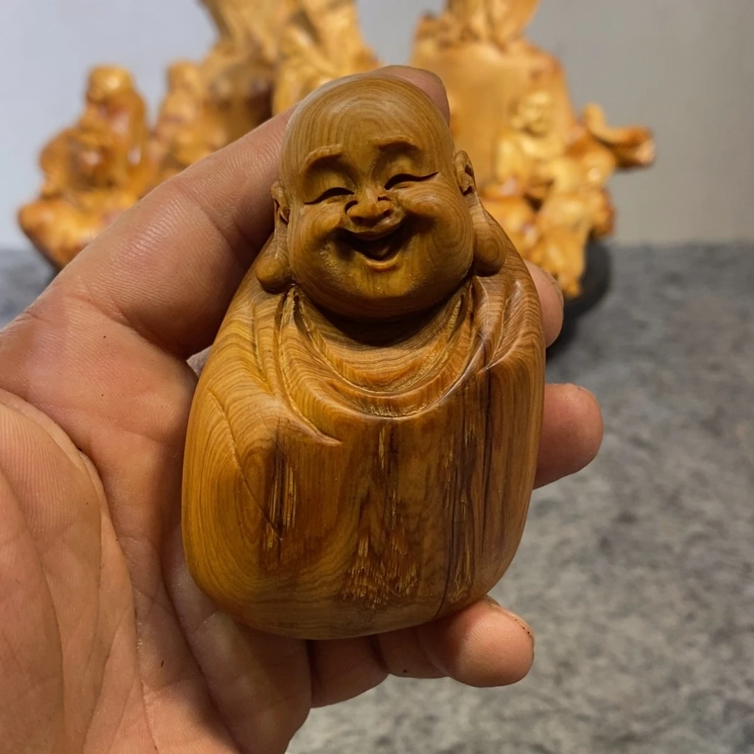柏木（崖柏）木雕工艺品摆件家居装饰手把件