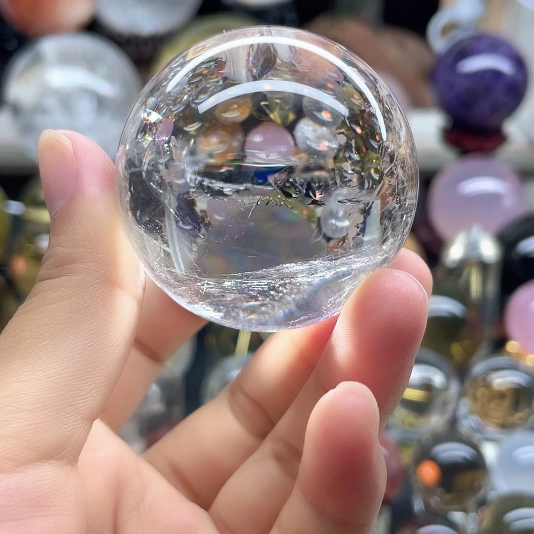 未镶嵌珠宝半成品水晶白水晶卡50.8A43