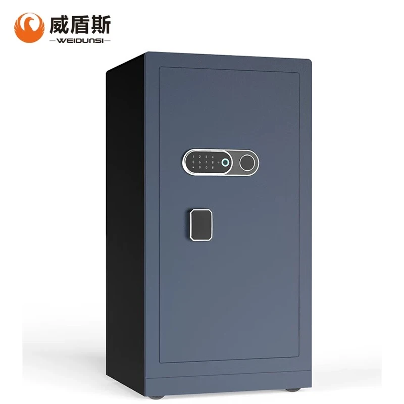 威盾斯家用办公财务全钢指纹密码解锁防盗防撬保险箱柜73-100H2