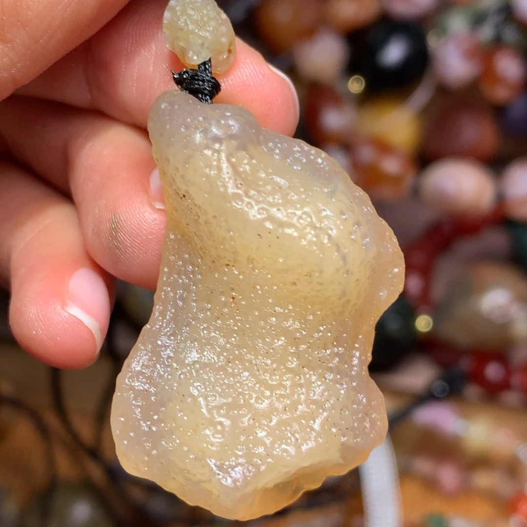 未镶嵌玛瑙/玉髓珠宝半成品