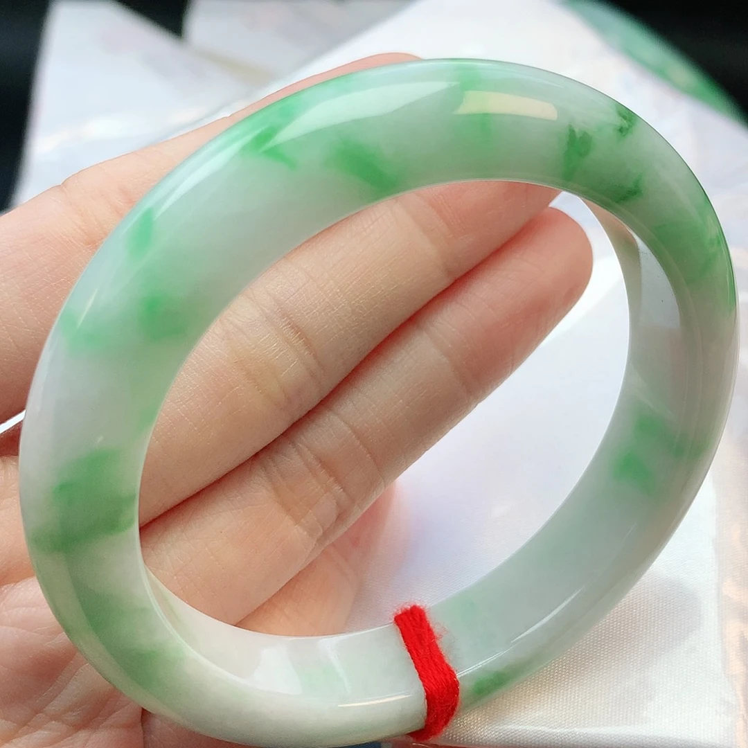 未镶嵌手镯翡翠58圈口882451