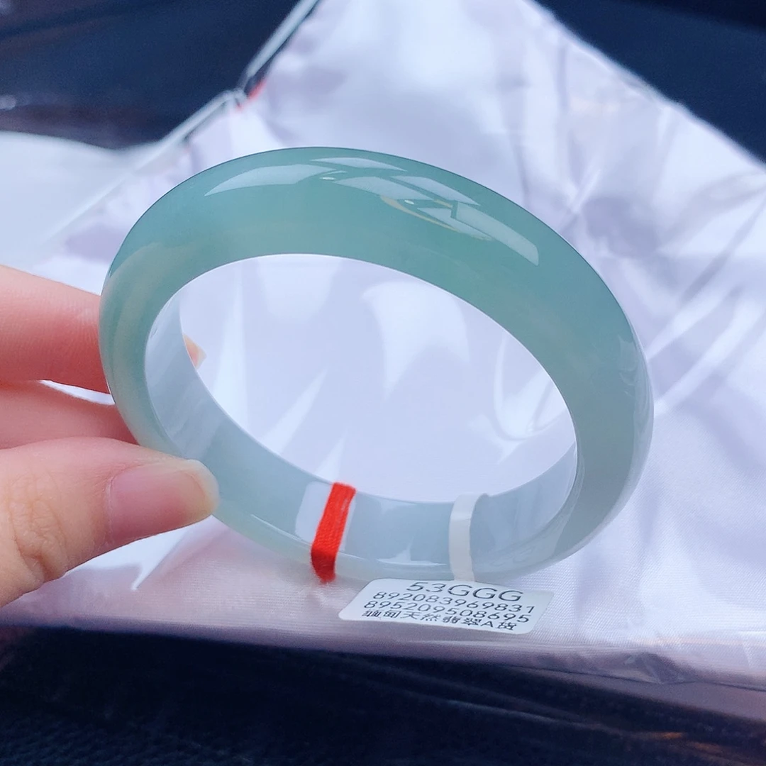 翡翠未镶嵌手镯缅甸天然翡翠a货手镯