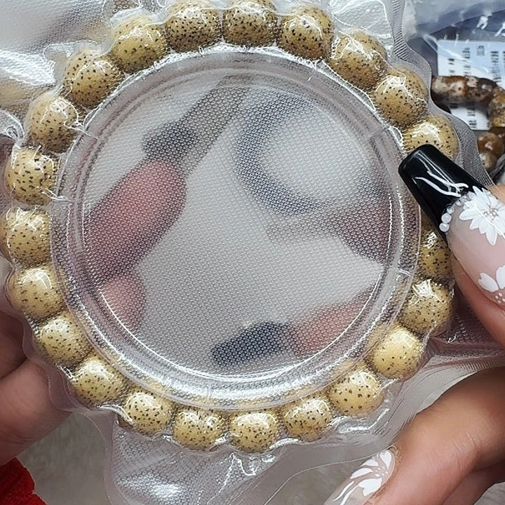 星月菩提手串399荣耀黄星月菩提10桶单圈