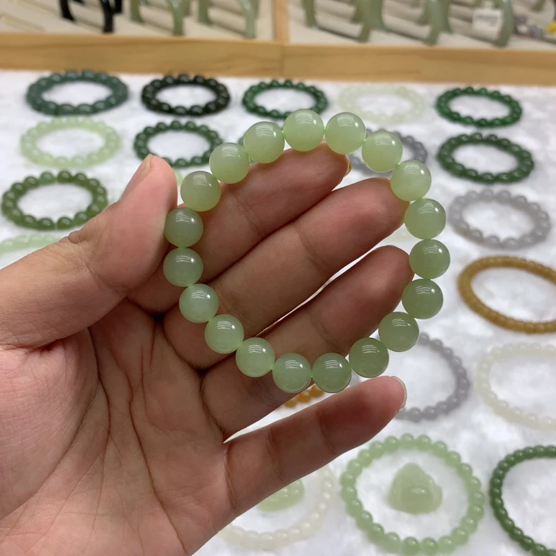 未镶嵌手串和田玉（晴水10）