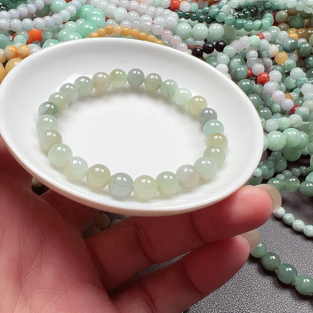 翡翠手链未镶嵌念**忘货主老华