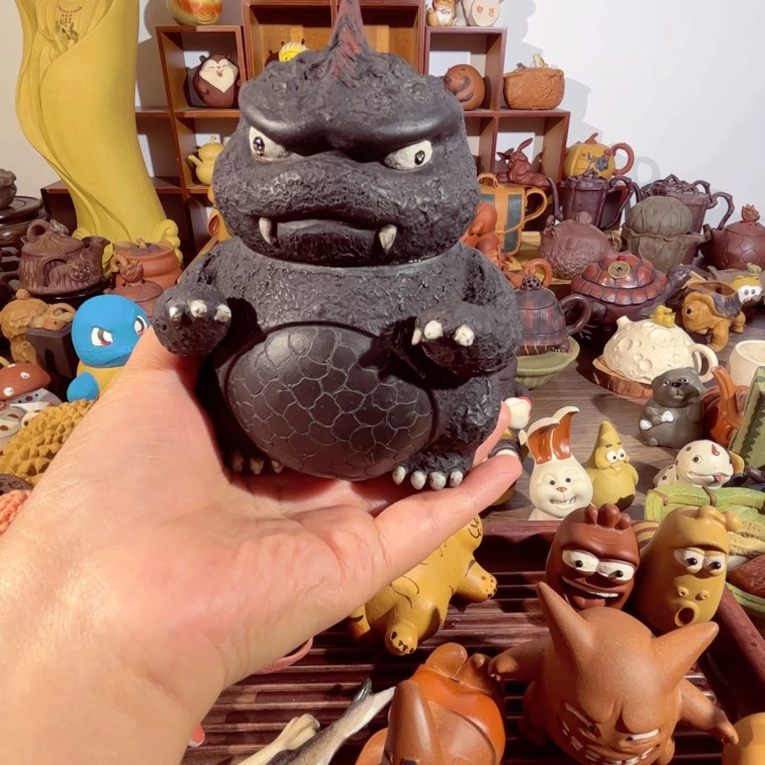 紫砂茶壶喜***冻纯手工制作过程就是