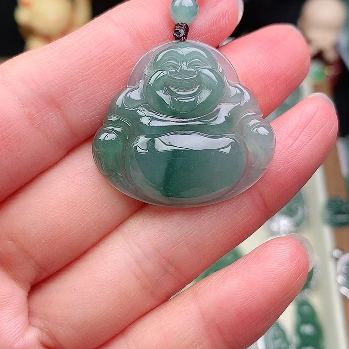 颈饰未镶嵌翡翠吊坠