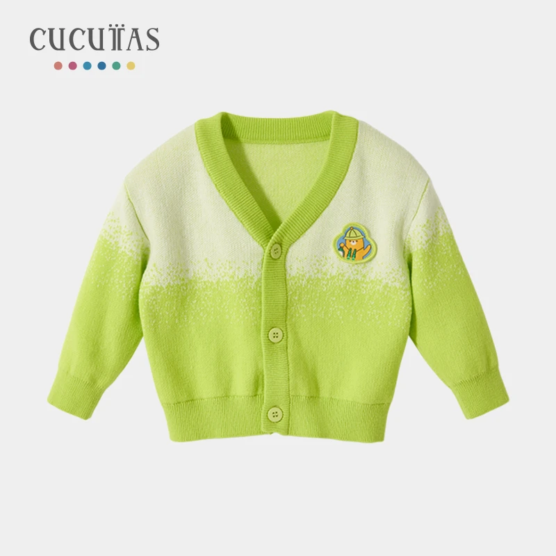 25年新款cucutas儿童宝宝基础款春款外套长袖针织开衫CY25SPW503
