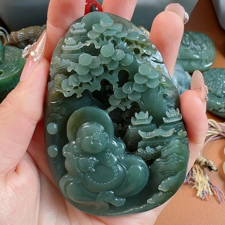 和田玉把件未镶嵌