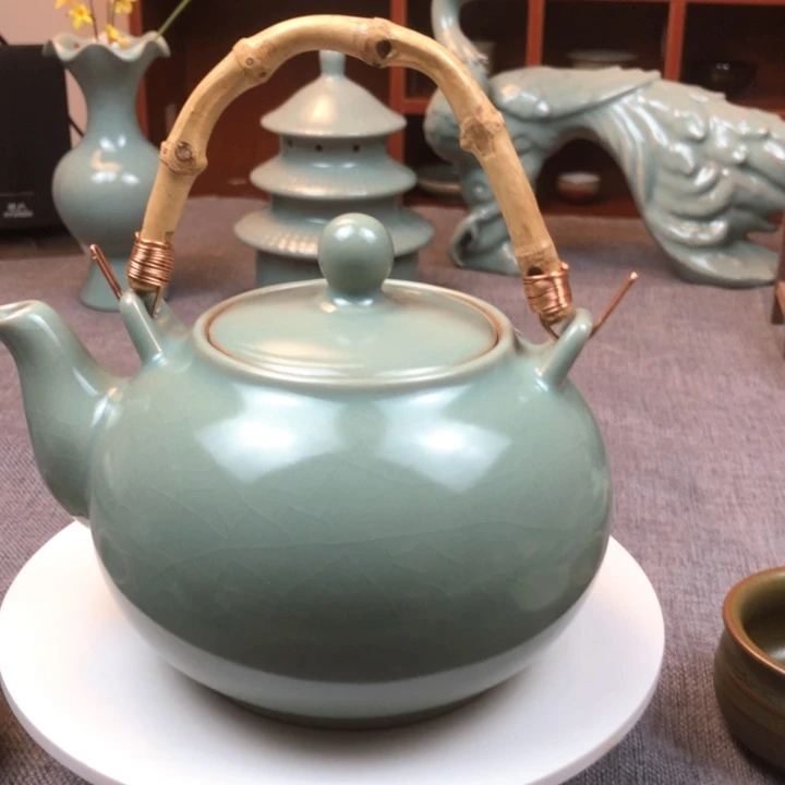 瓷片仿古原矿大水壶