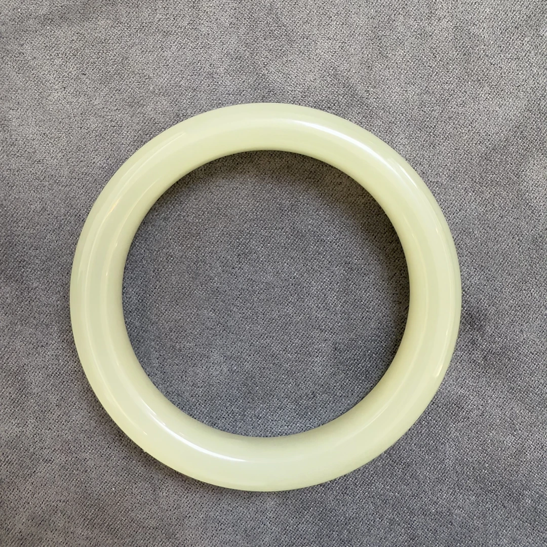 【欣妈珠宝】和田玉青玉手镯#6194多样性发一